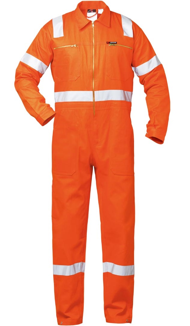 2209 Craftland 2209 Suzuka Rallye combination with reflective stripes orange