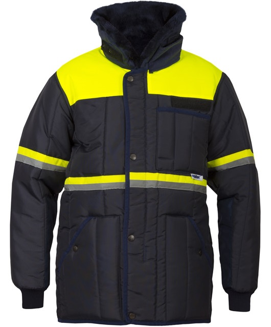 IBV 01.10150-bg Cold room jacket high visibility up to -10°C