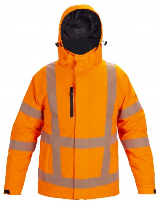 Hydrowear Bristow 021420 High visibility rain jacket
