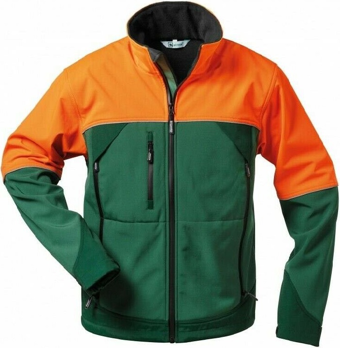 elysee 22756 SANDDORN Softshell jacket green/orange