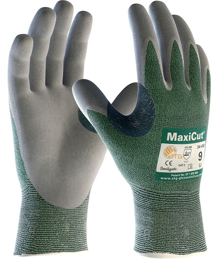 ATG MaxiCut Dry 34-450 Cut Protection Level 3 reinforced crook of thumb