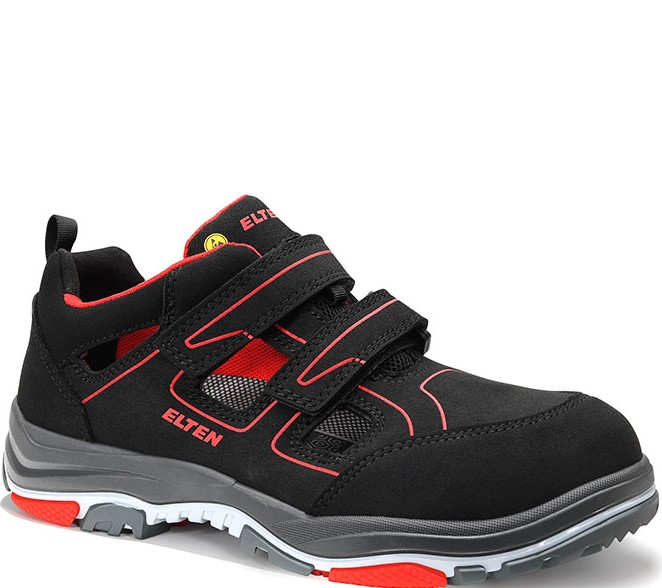 7 Elten ANTHONY red Easy 7175102 Safety sandals ESD S1P Type 2
