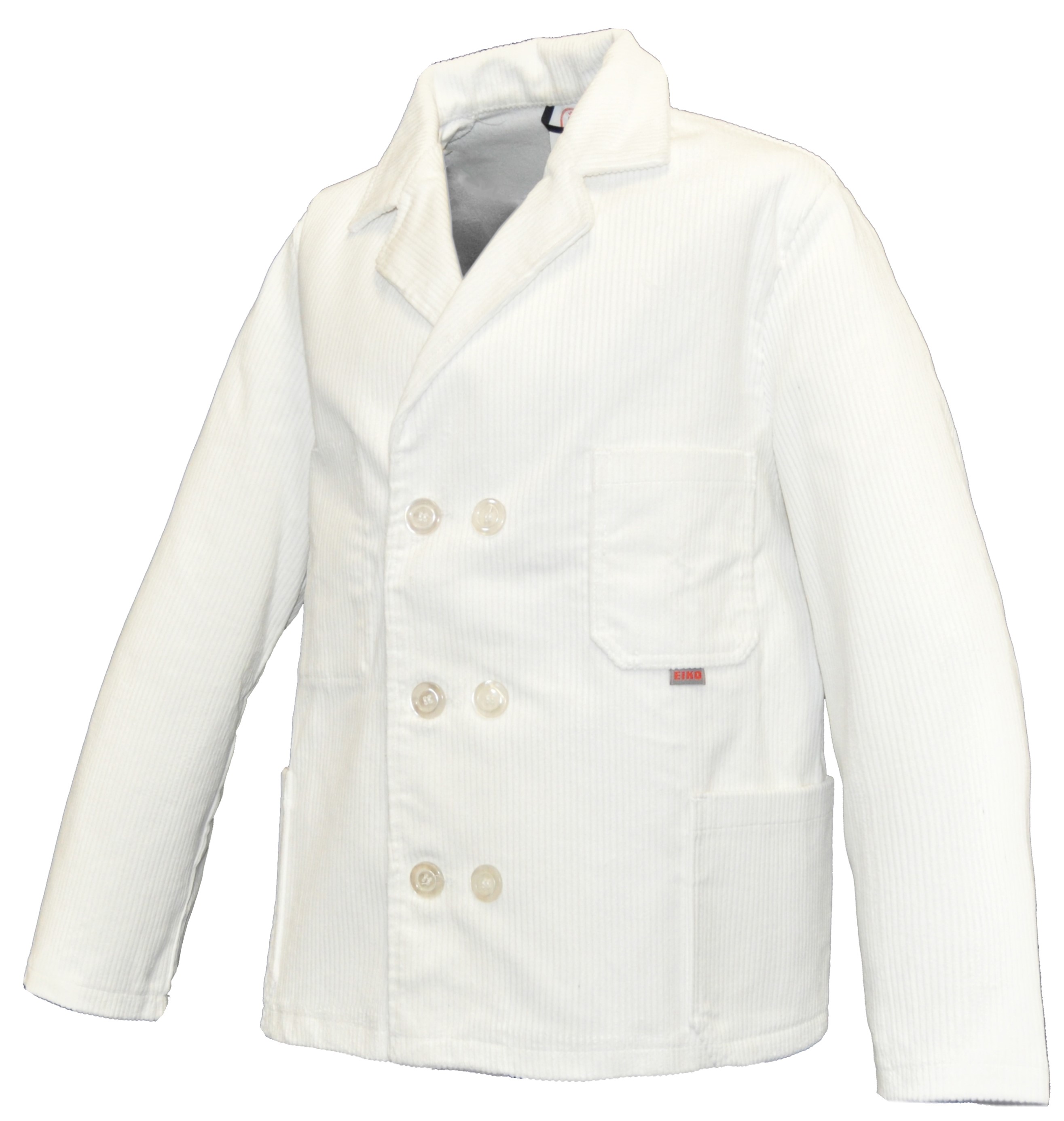 Eiko Main Trenkercord guild jacket white