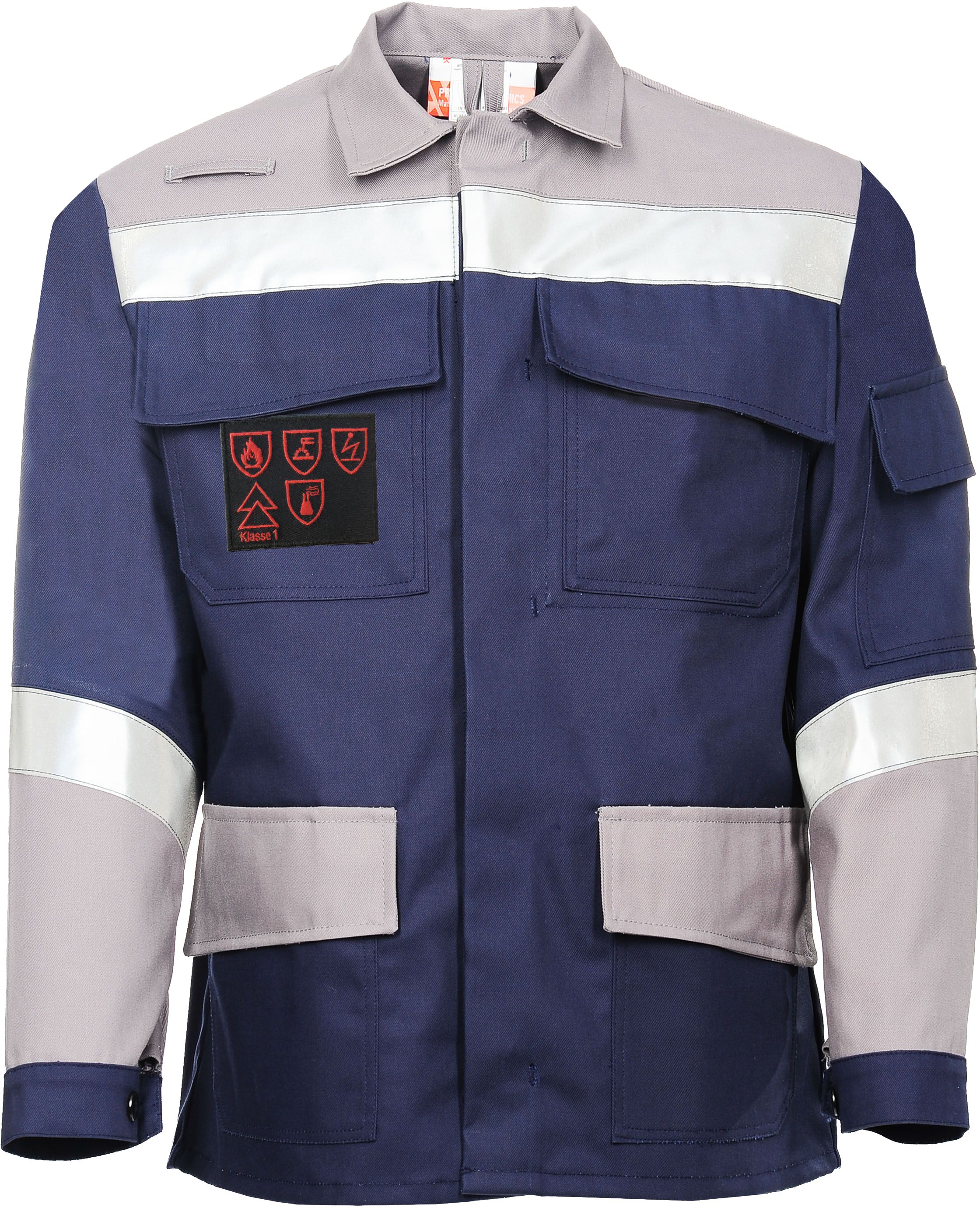 Asatex MU1JA23 Proban multinorm jacket blue-grey