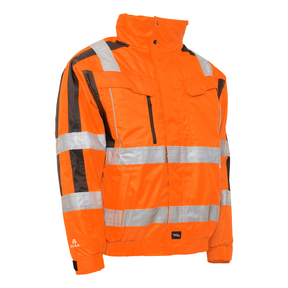 EL-086101R-leuchtorange-schwarz-XS - light orange-black