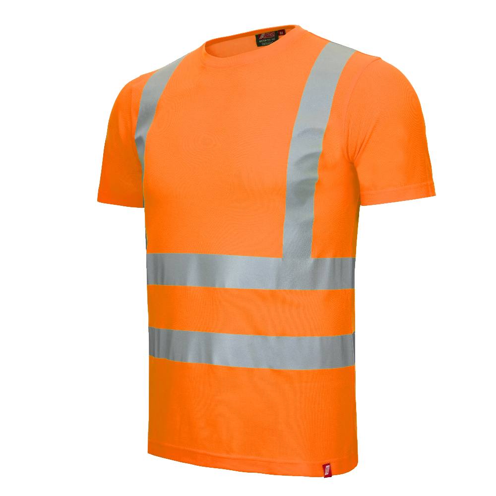 7008_4100_1 Nitras 7008 Motion Tex VIZ high visibility T-shirt class 2