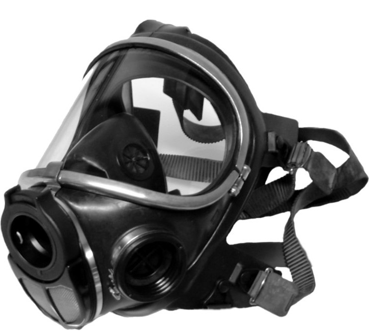 Dräger Panorama Nova Full Face Mask EPDM PC P Sideport RA R59019