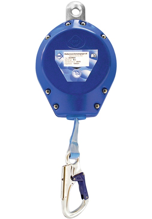 mas-51503b-1 M.A.S Retractable type fall arrester with webbing 3.5-15 m