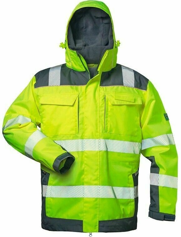 elysee 23429 Rufus warning jacket 2 in 1 bright yellow-grey