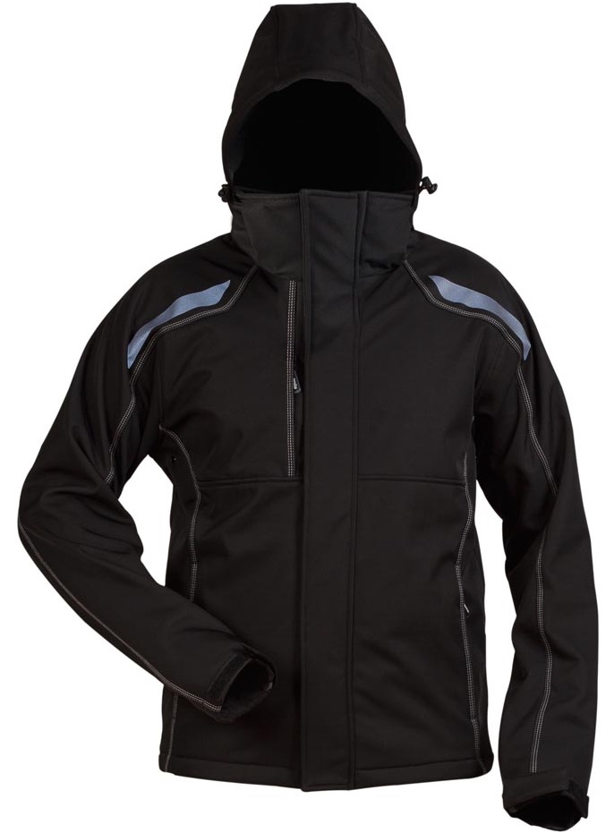 elysee 19910 ETA Softshelljacke schwarz