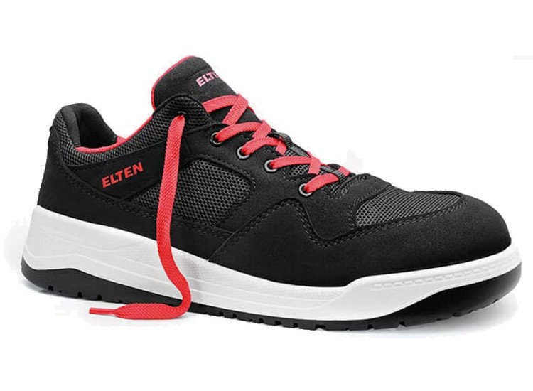 Elten Lakers black Low 724451 Halbschuhe ESD S1P schwarz