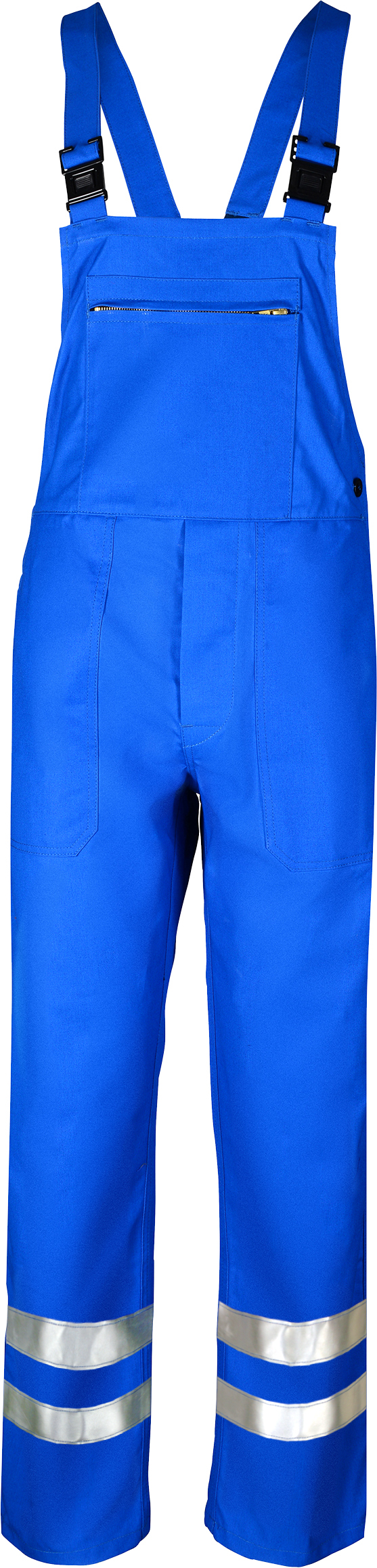 teclhmr01_02 Asatex TECLHMR01 Multinorm, flame, chemical protection dungarees blue