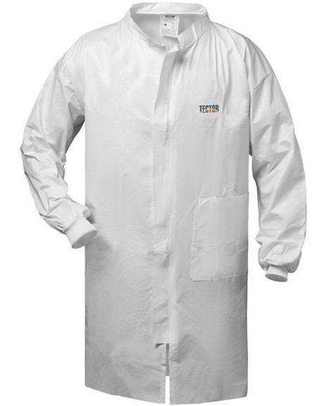2995-1 Tector 2995 STEINTOR protective gown with knitted cuffs at sleeve hem