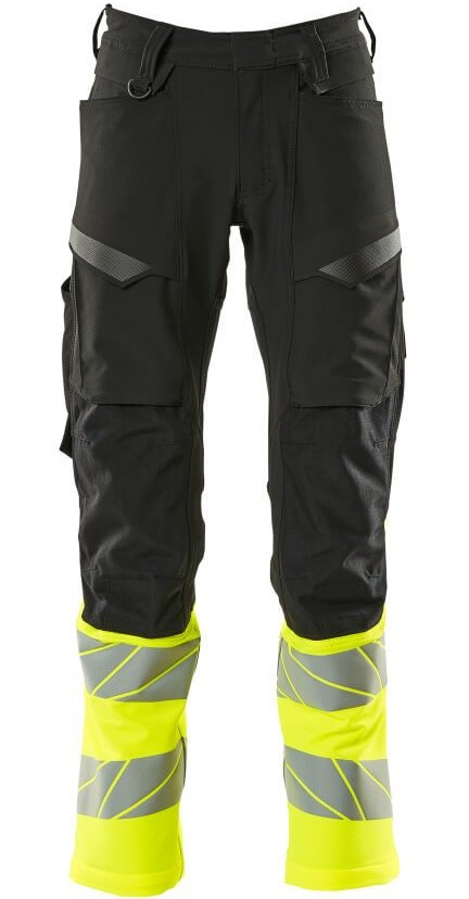 19879-711-0917_P01_1000pxWeb Mascot ACCELERATE SAFE 19879-711 High visibility trousers with knee pockets