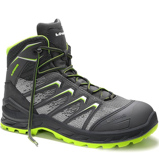 Lowa Larrox Work GTX Grey Mid lace-up boot S3 CI HI HRO SRC