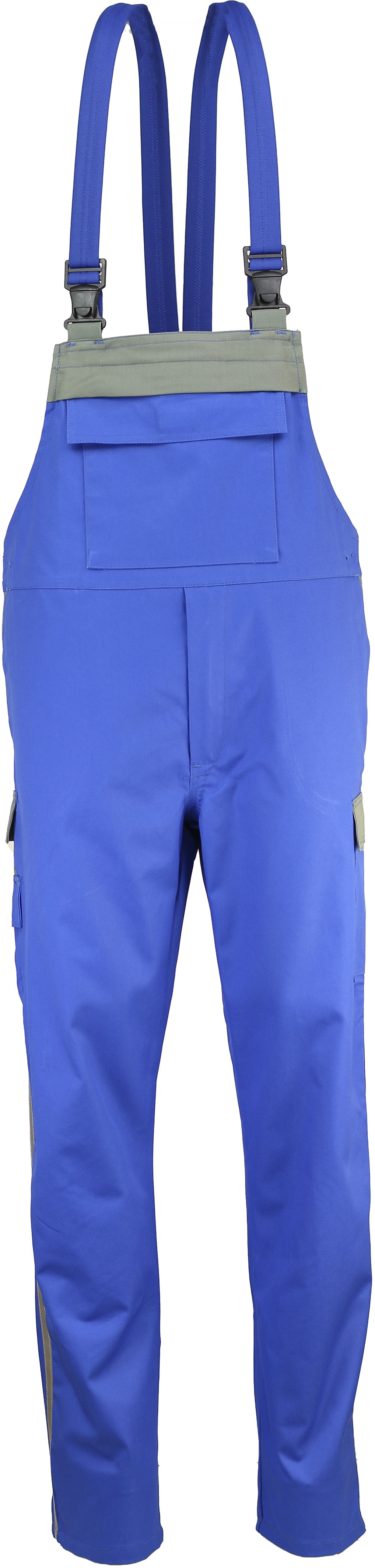 xalh130_122R03KKBD7qSp Asatex Multinorm Dungarees blue-grey XALH130 with reflective stripes