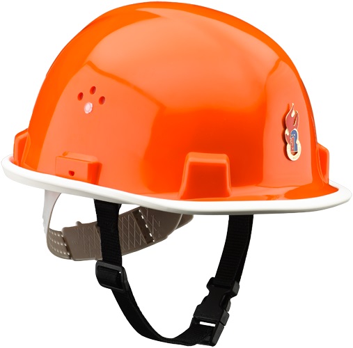 VOSS Jugendfeuerwehrhelm mit Textilkinnriemen KT