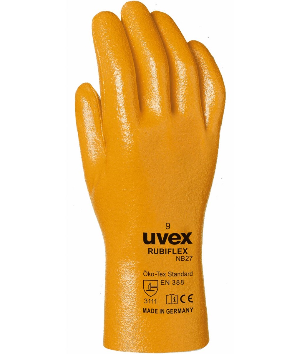 uvex 89636 rubiflex NB27 Nitril-Schutzhandschuhe