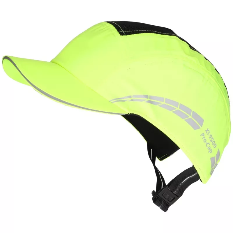 Pro-Fit 9550 Anstoßkappe X!-9500 Pro Cap, neongelb, Schirm 5 cm