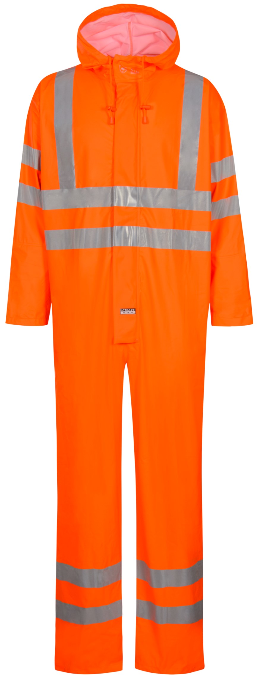 Lyngsøe LR57-RWS high visibility PU rain coverall