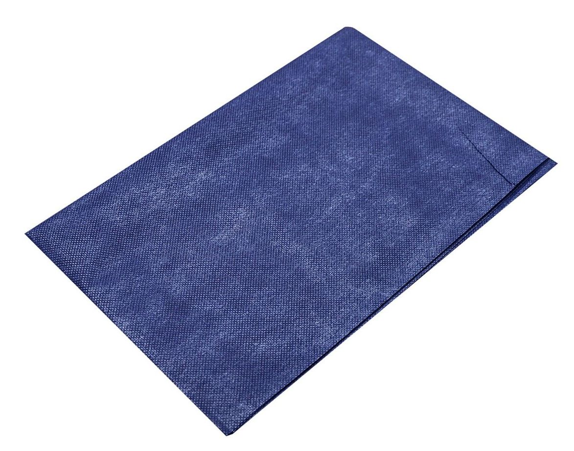 disposable sheet RTEVLB PP-fleece laminated blue 210 x 80 cm