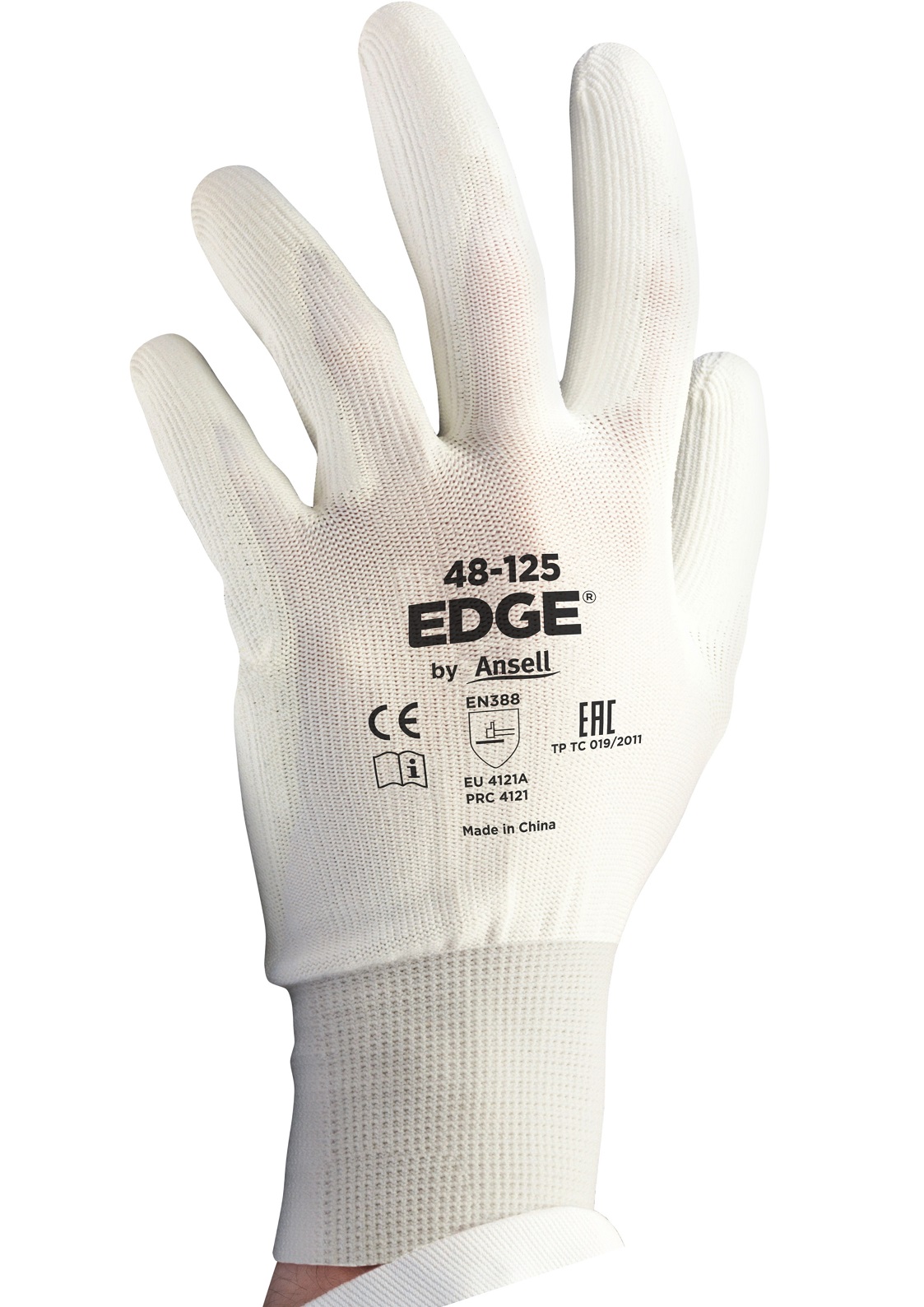 48-125 Ansell Edge 48-125 protective gloves with PU coating