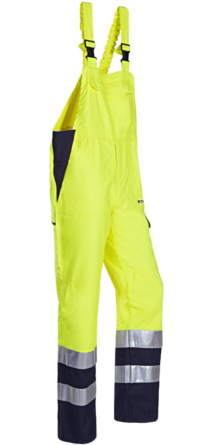 Sioen Ambier 024VN2PF9 ECO high-visibility dungarees with arc fault protection