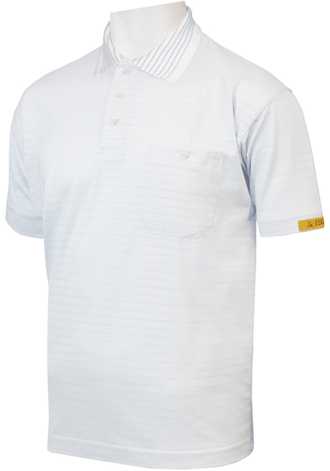 HB CONDUCTEX Cotton Knit Herren ESD-Poloshirt Kurzarm 08011 86004 002