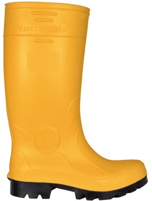 COFRA PU safety boots BARLETTA S5 CI SRC yellow against animal fats