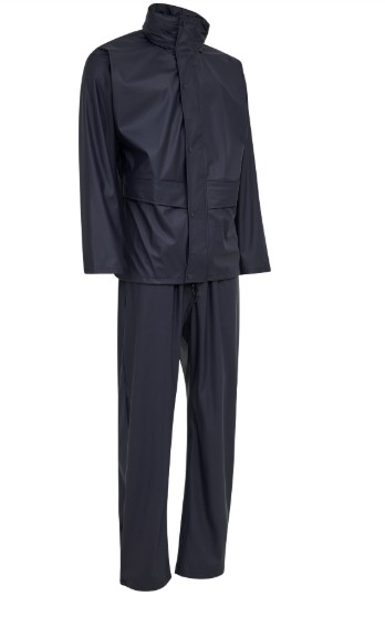 ELKA Rainwear 0163124 Dry Zone rain jacket and rain trousers PU