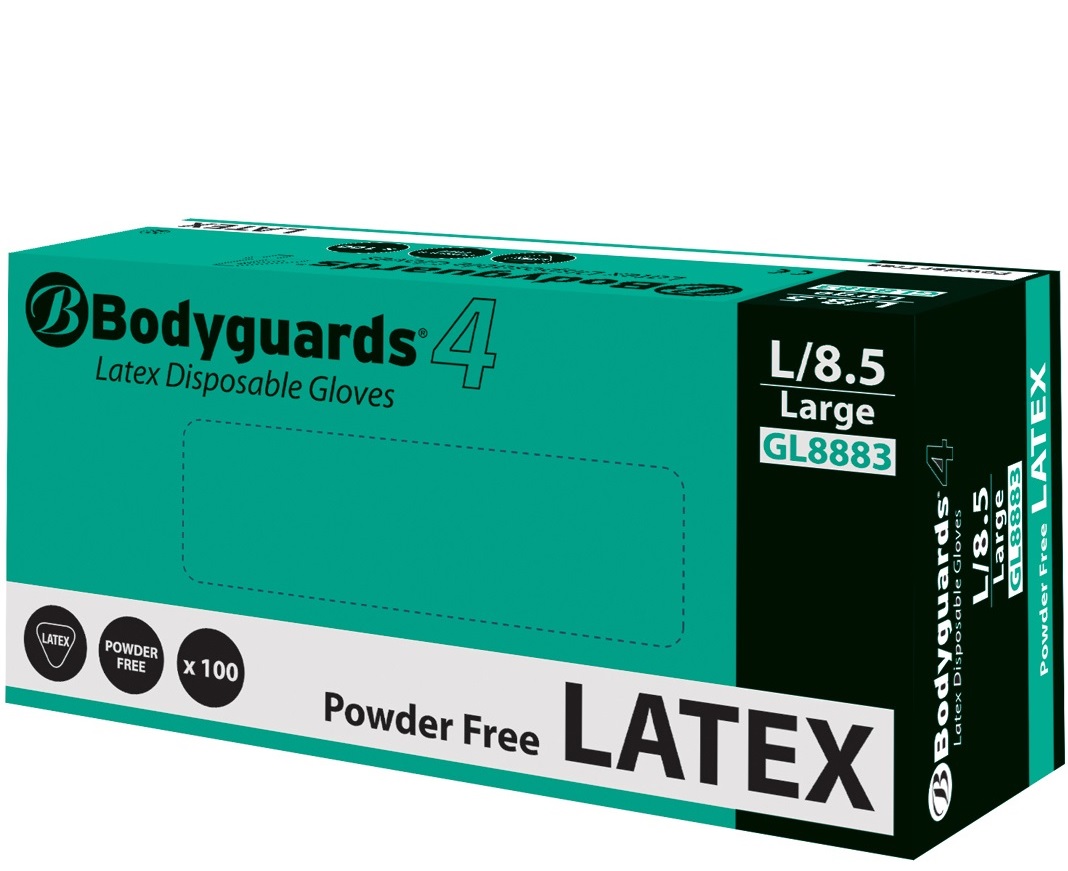 gl888-1 Polyco GL888 Latex PF disposable protective gloves