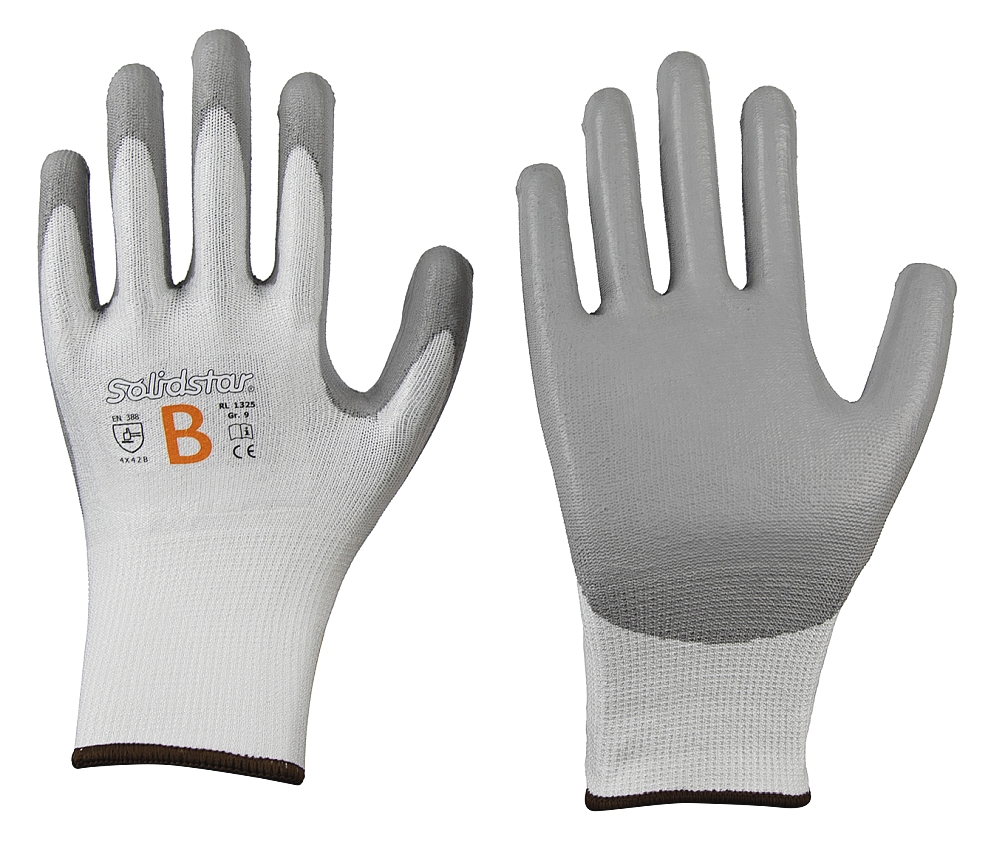 001325-1 Solidstar 1325 Cut-resistant gloves with PU coating