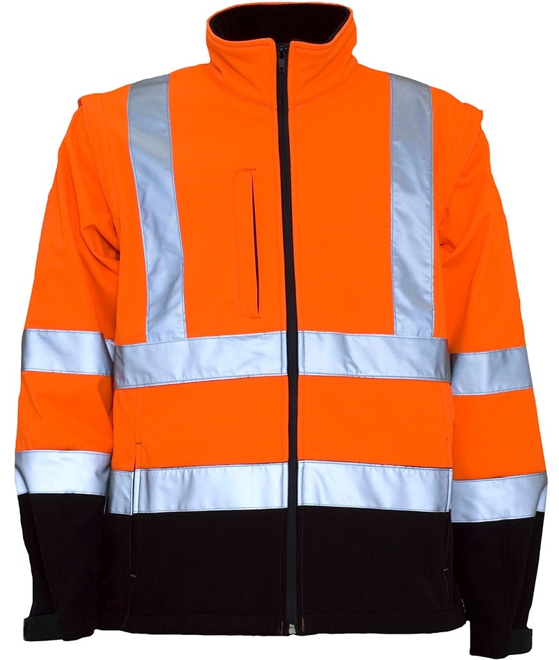 Ocean 020013 Minnesota Softshell w. Reflex Warnschutzjacke