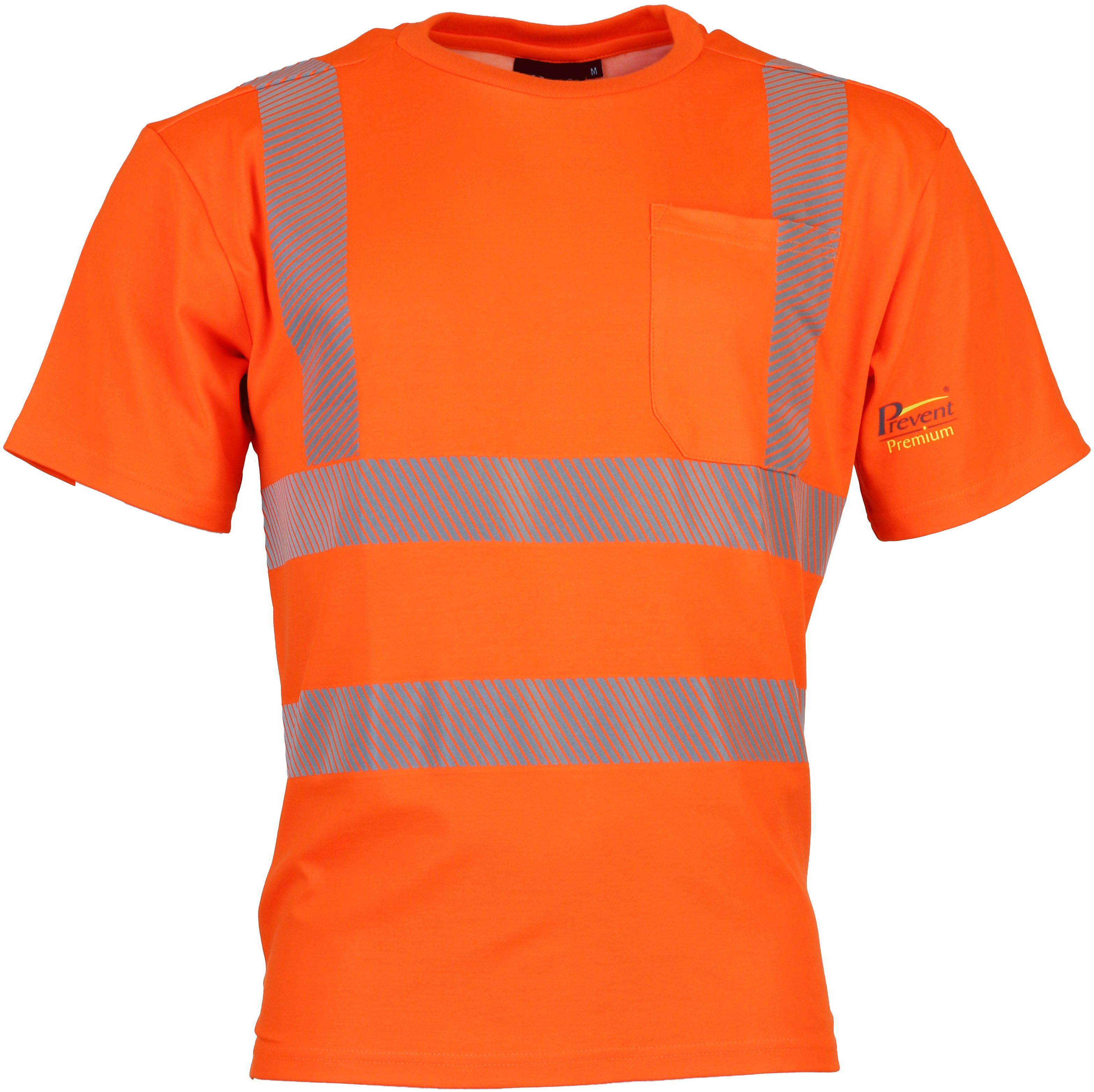 Prevent Trendline PTW-SHIRT-67 Warning Protection T-Shirt light orange