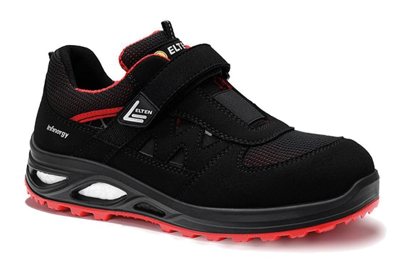 Elten Hannah XXTL 741531 Sicherheitssandale black-red Easy ESD S1P