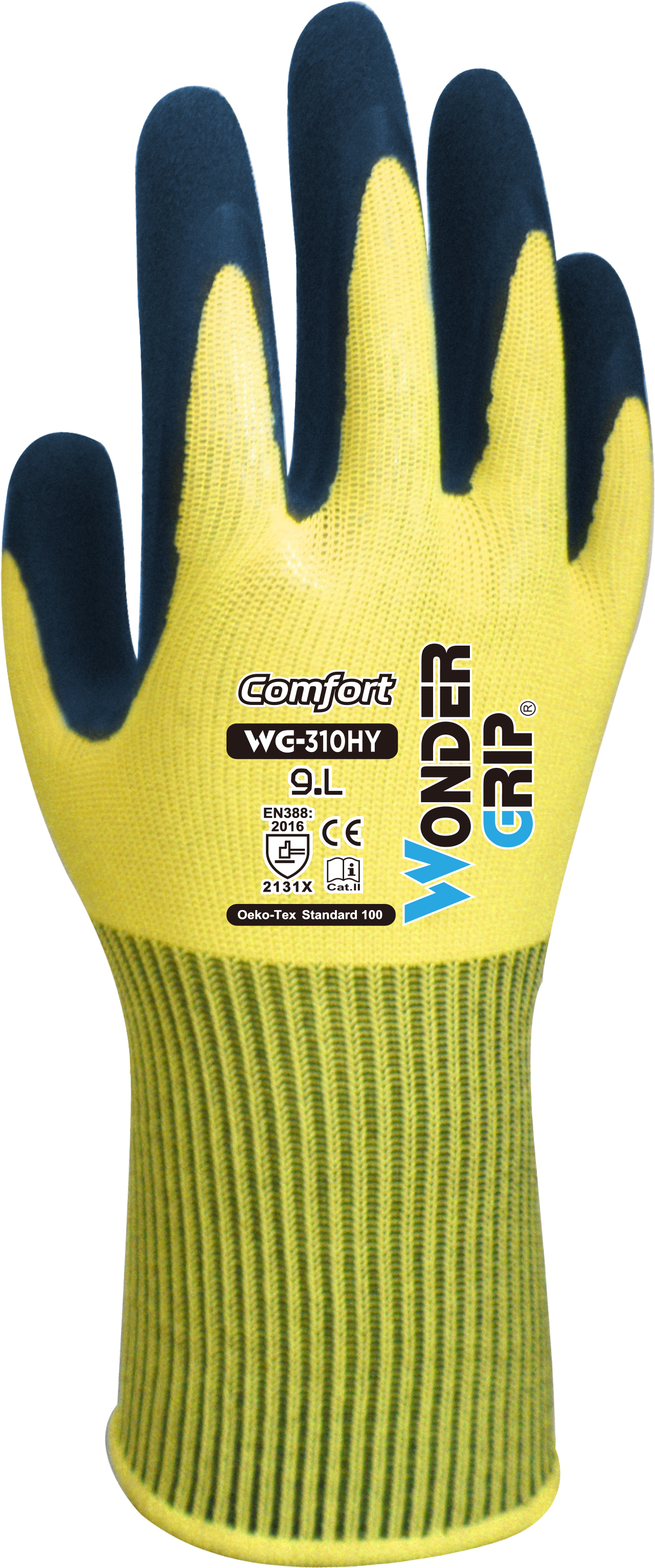 Wonder Grip WG-310HY Comfort Latex-Schutzhandschuhe