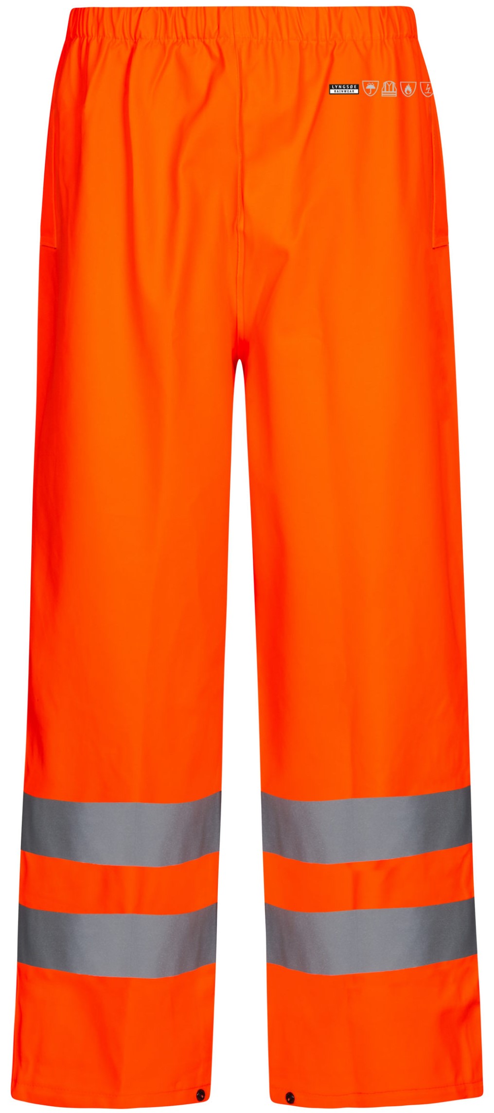 Lyngsøe FR-LR252 schwere flammenhemmende Warnschutz-Regenhose