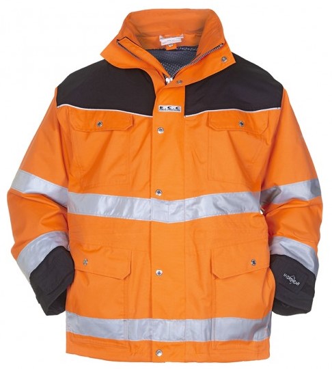 Hydrowear Freiburg 04026009P High visibility rain parka