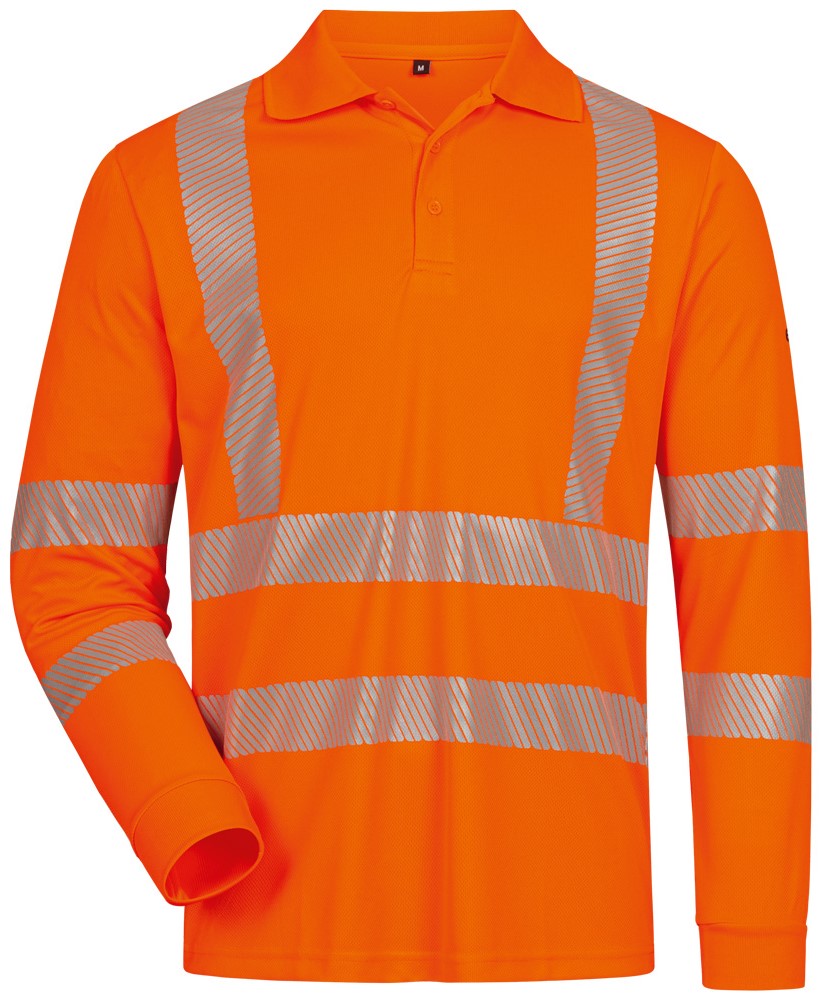 1KUPubGwtDLq7q elysee 23498 Harlingen high visibility long sleeve polo shirt