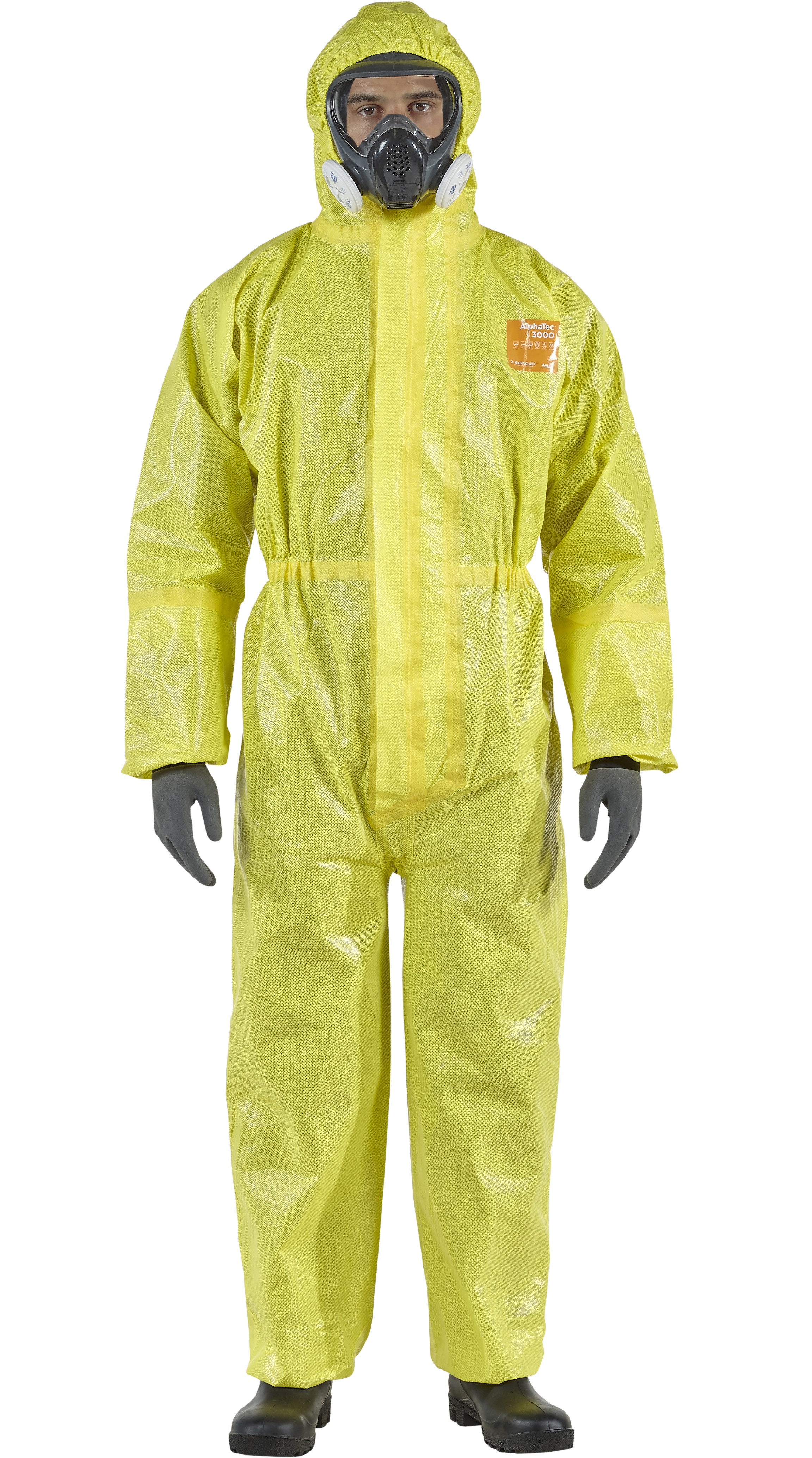 46602 Microchem / AlphaTec 3000 Overall with hood model 111 yellow