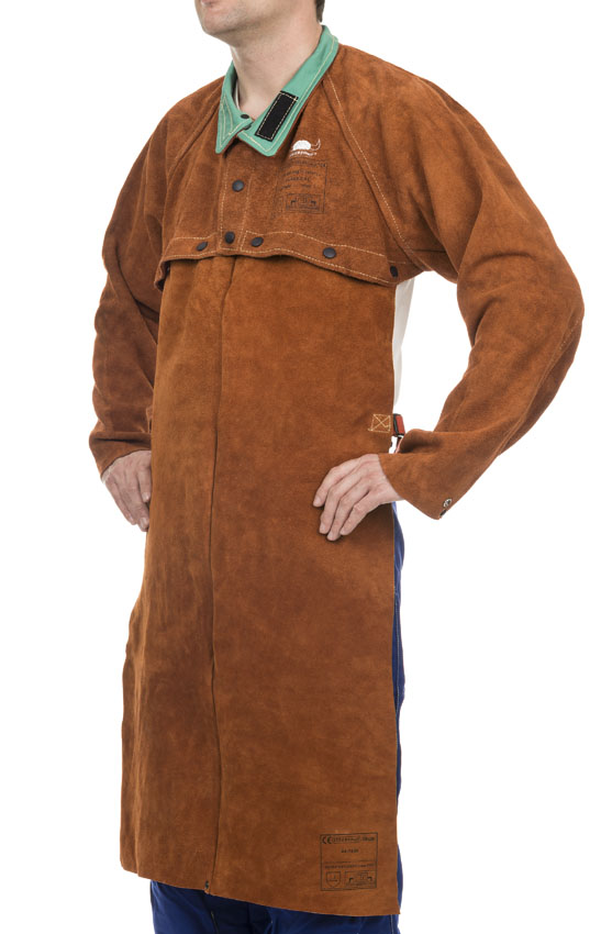 140617-44-7800-and-44-78-apron-sideview-547x850-lr-jpgDwYrzT6sricAY Weldas Lava Brown 44-7820 Cow split leather welding protection apron