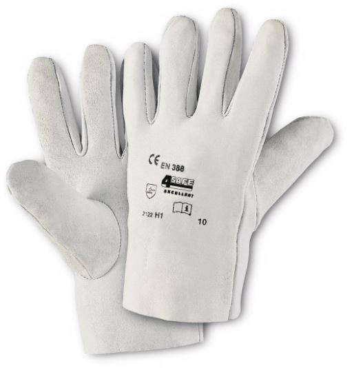 h1 4Safe H1 Excellent Nappa Leather Protective Gloves
