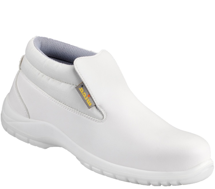 wica special 34624 ANDRIA Slipper Boots HACCP S2 SRC white