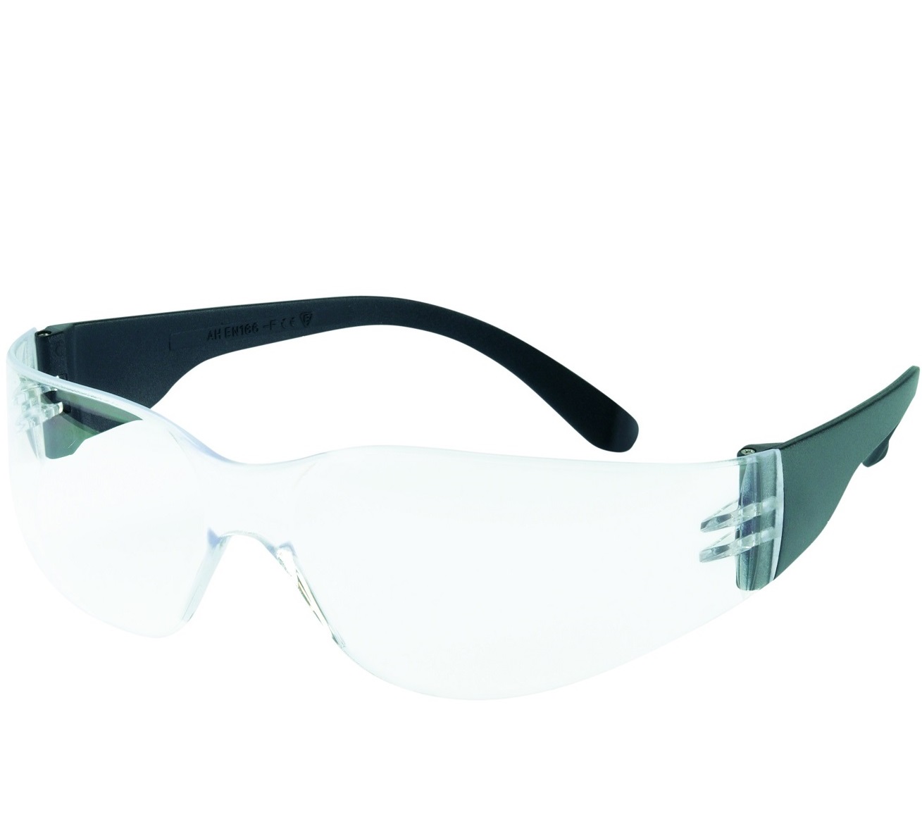 Bügelbrille Modell 680 farblos PC 2 mm kratzfest antifog