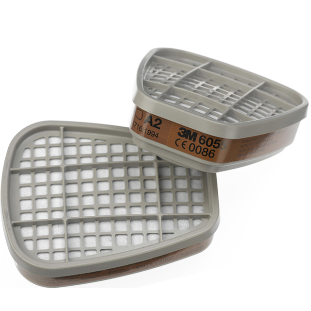 boe-6055 3M Bayonet filter 6055 A2 organic gases and vapours