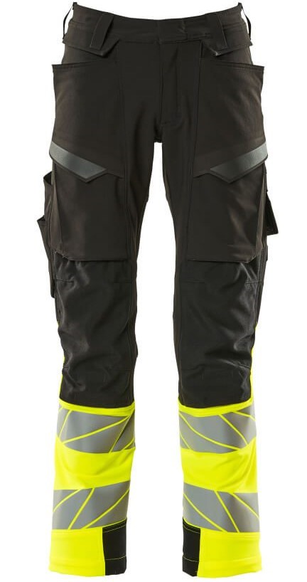 Mascot ACCELERATE SAFE 19179-511 High visibility trousers with knee pockets