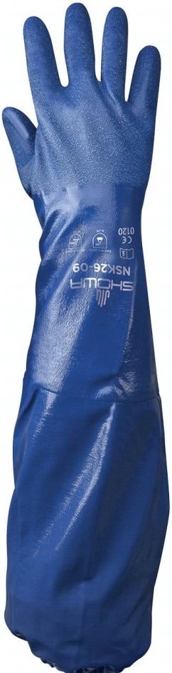 NSK26 SHOWA NSK26 Nitril-Chemikalienschutzhandschuhe
