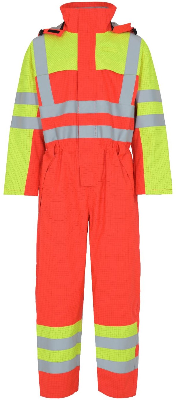 Lyngsøe FR-LR11657 Multinorm high visibility coverall 