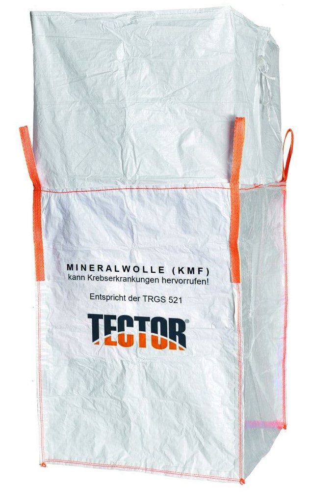 84679-b Tector 84679 Big Bag mineral wool 90 x 90 x 120 cm transparent with print