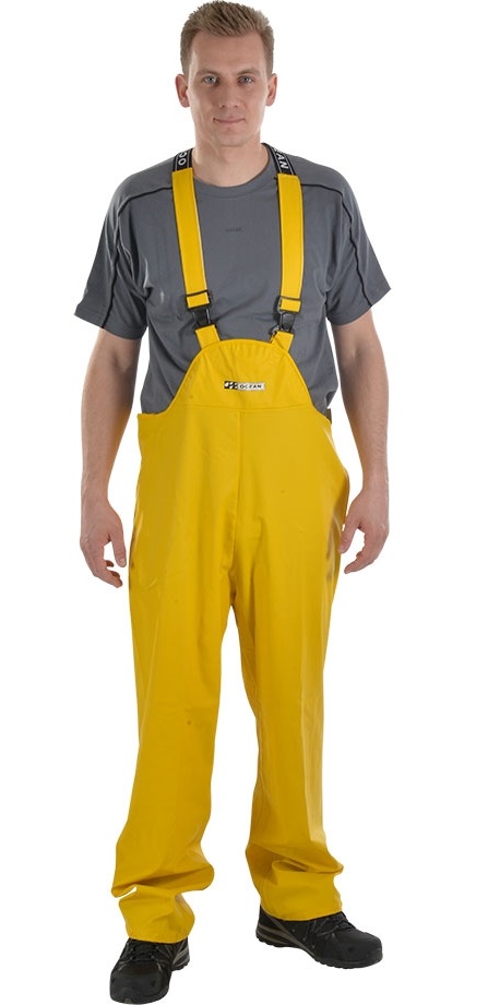 20-3413-1-p Ocean 20-3413 Comfort Light Rain Dungarees
